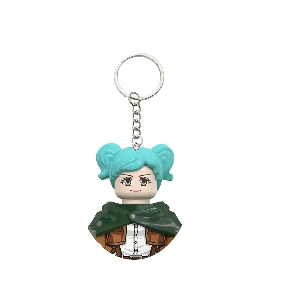 Attack on Titan Minifigure Keychain