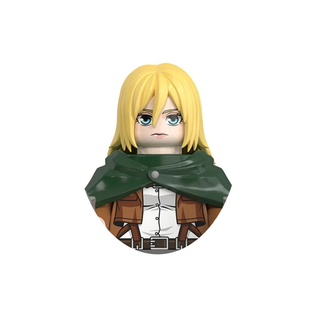 Attack on Titan Minifigure Keychain