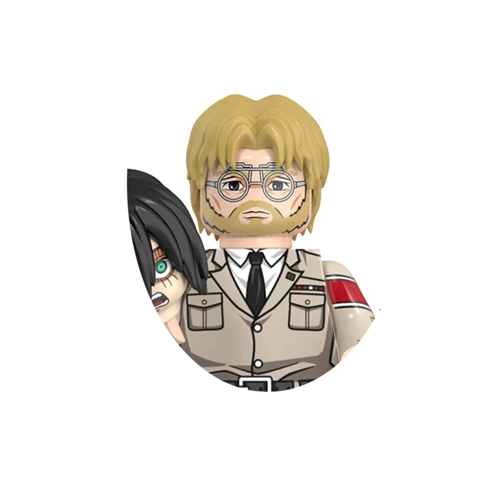 Attack on Titan Minifigure Keychain