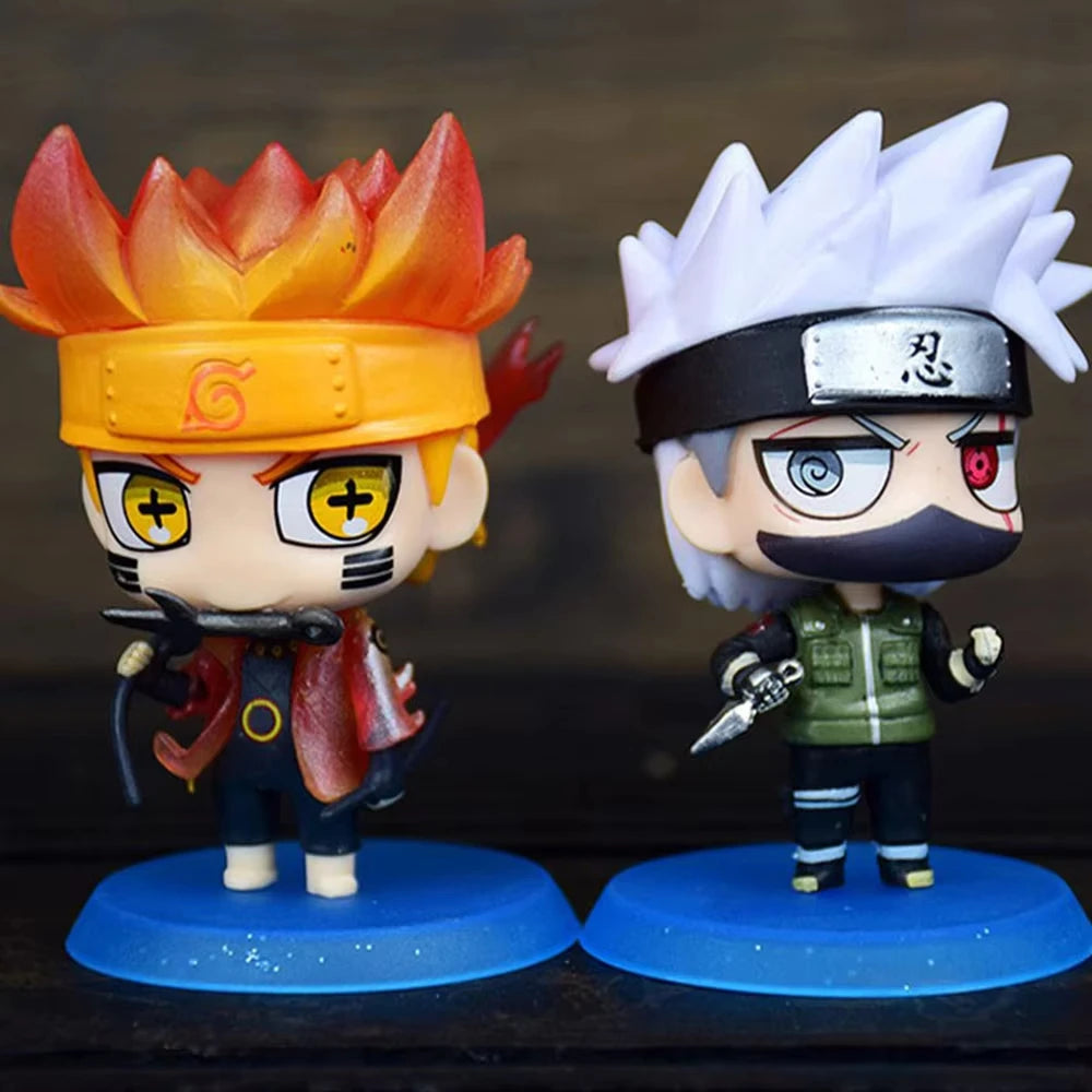 Naruto Shippuden Chibi Figure Set (6 Pcs)