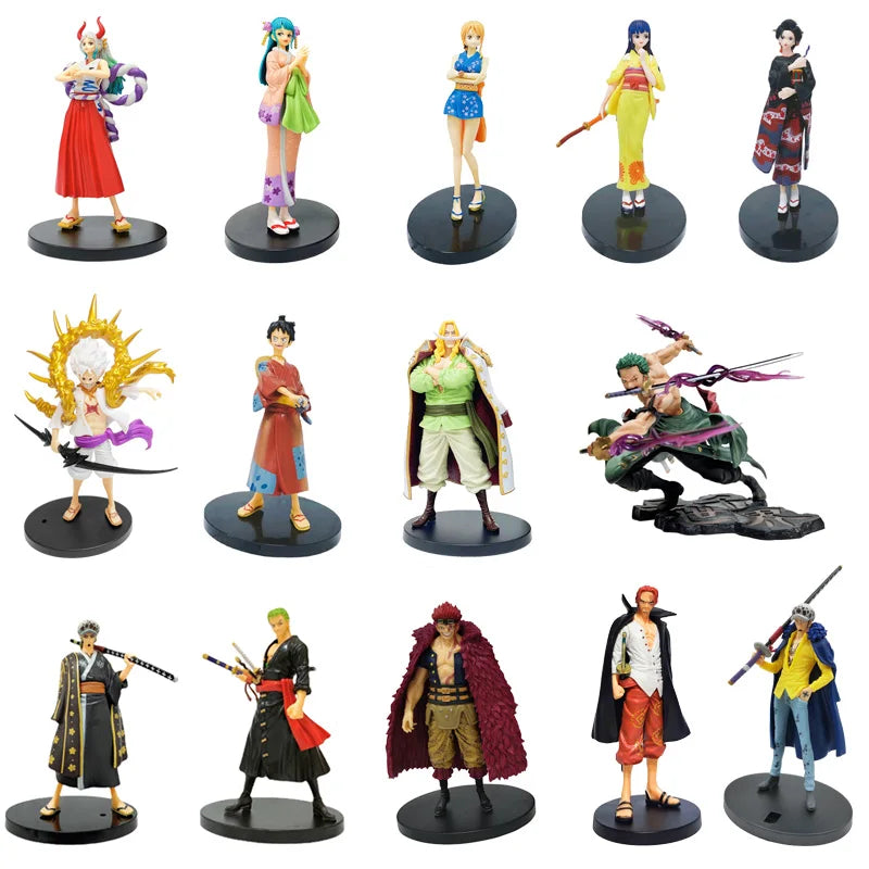 One Piece Luffy & Yamato GK Statue