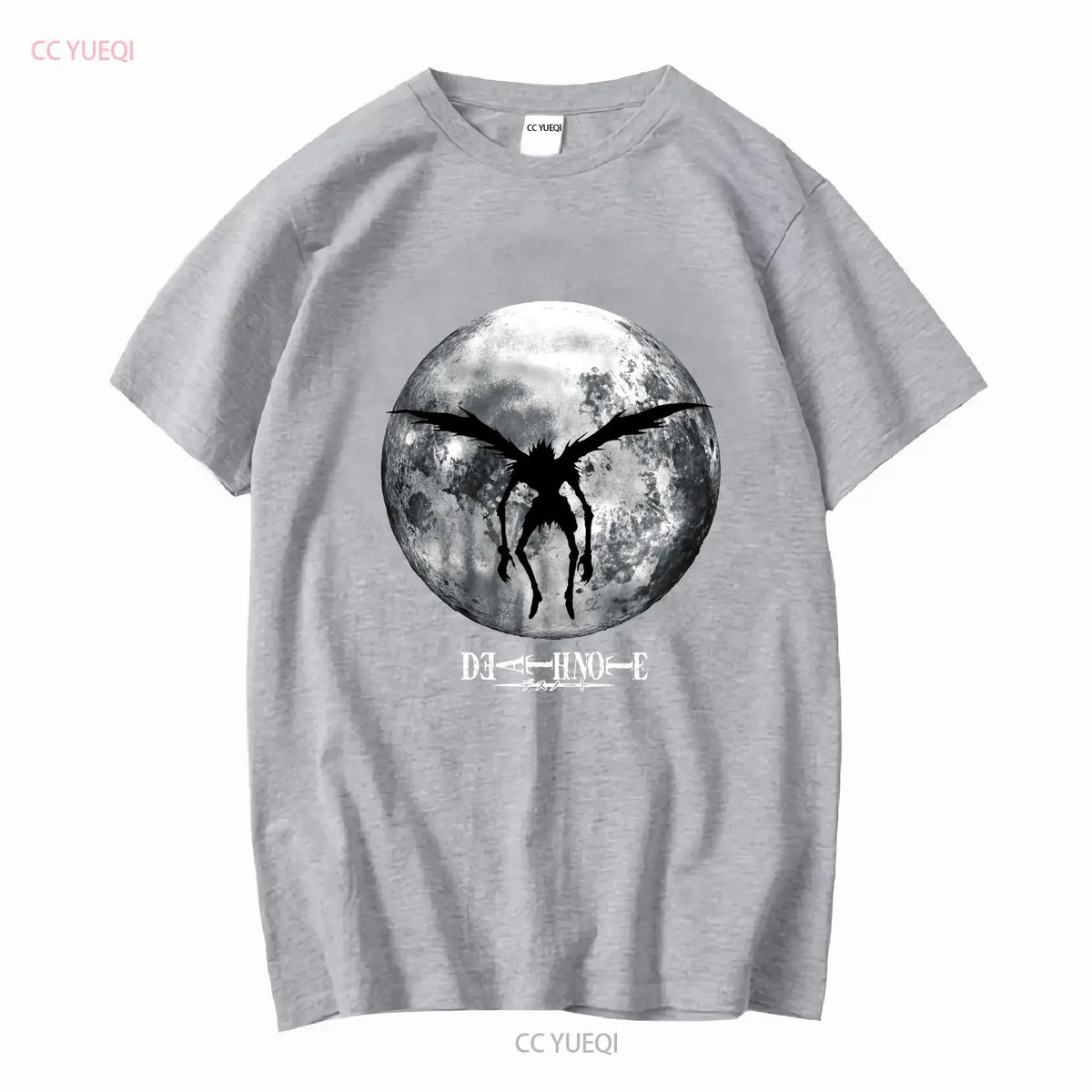 Death Note Ryuk Winged Moon Vintage Washed Cotton Tee