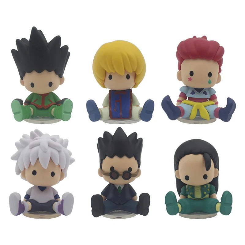 Hunter x Hunter Q-Version Action Figure (Gon, Killua, Kurapika, Hisoka, Illumi)