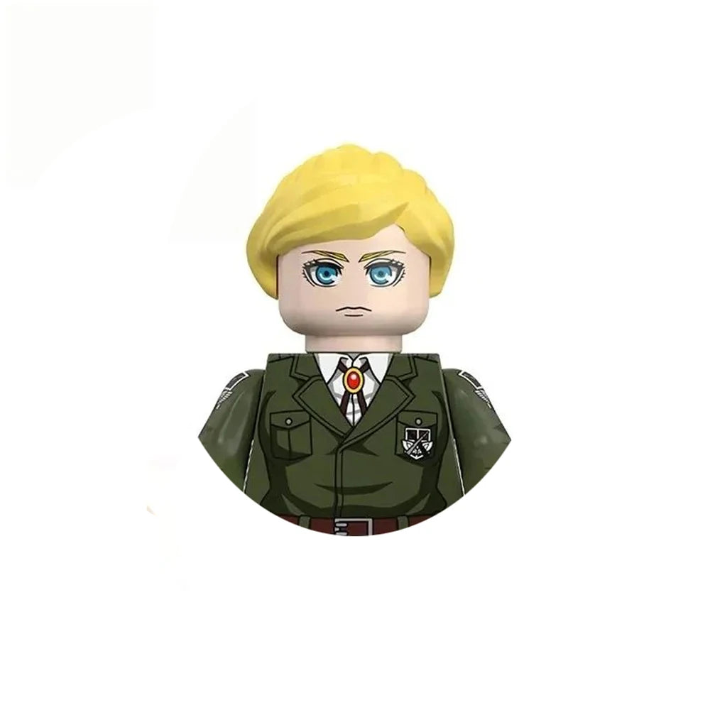 Attack on Titan Minifigure Keychain