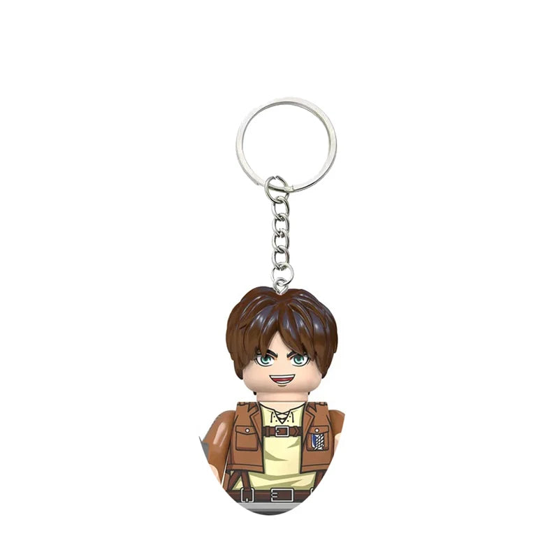 Attack on Titan Minifigure Keychain