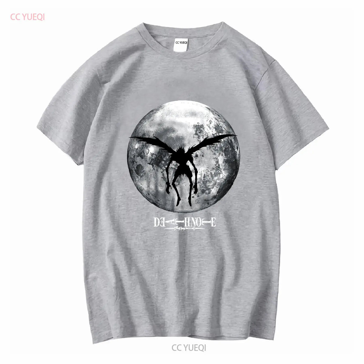 Death Note Ryuk Winged Moon Vintage Washed Cotton Tee