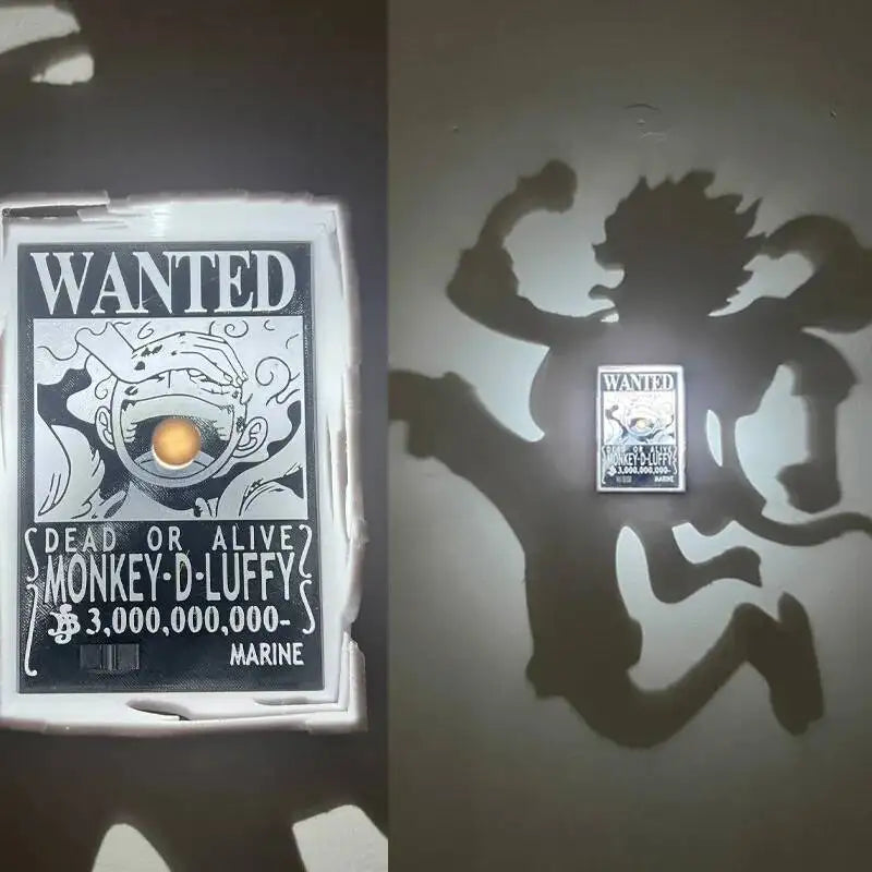 One Piece Shadow Projection Lamp