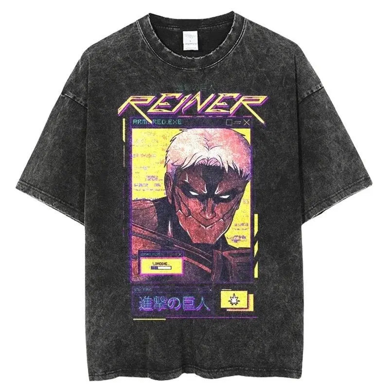 Attack on Titan Eren Yeager Vintage Manga Graphic Tee