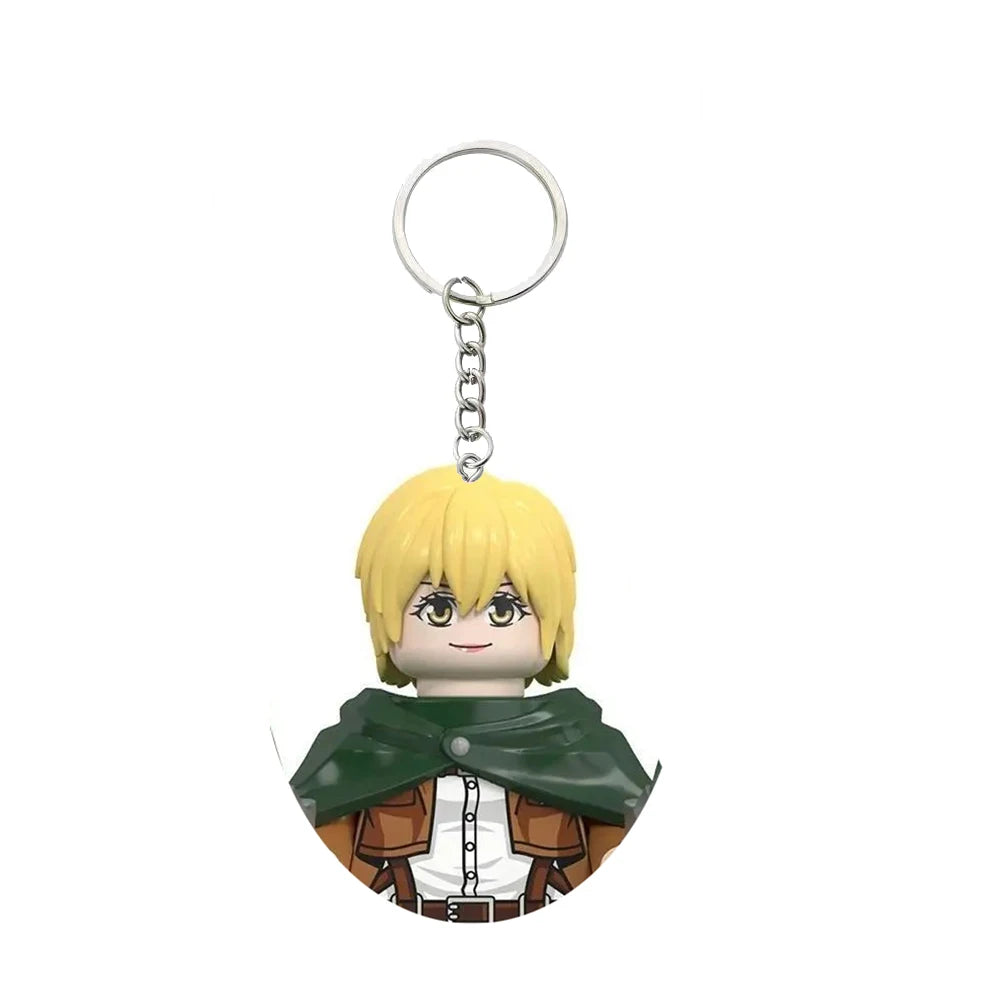 Attack on Titan Minifigure Keychain