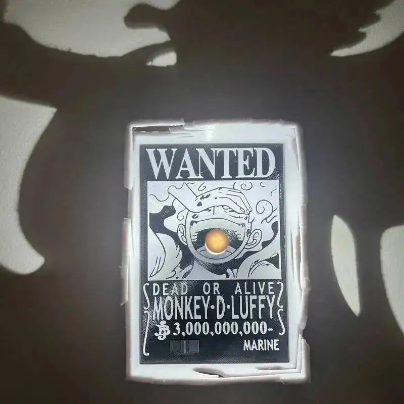 One Piece Shadow Projection Lamp