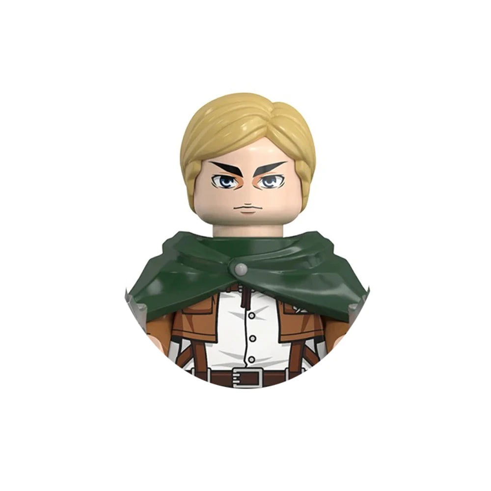 Attack on Titan Minifigure Keychain