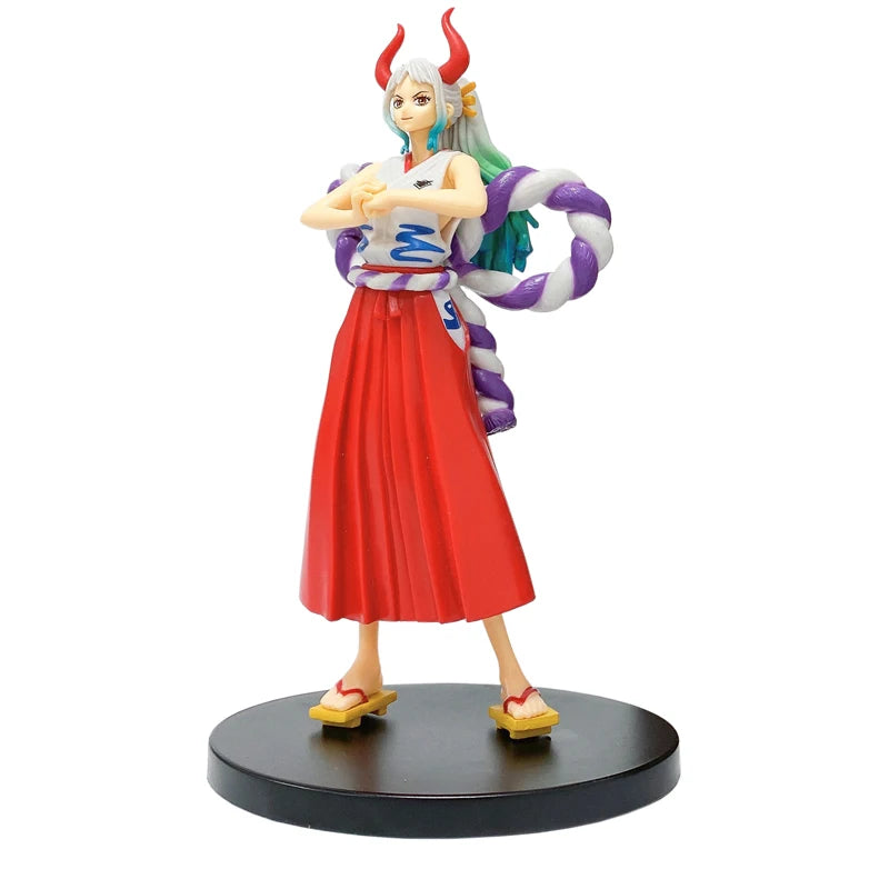 One Piece Luffy & Yamato GK Statue