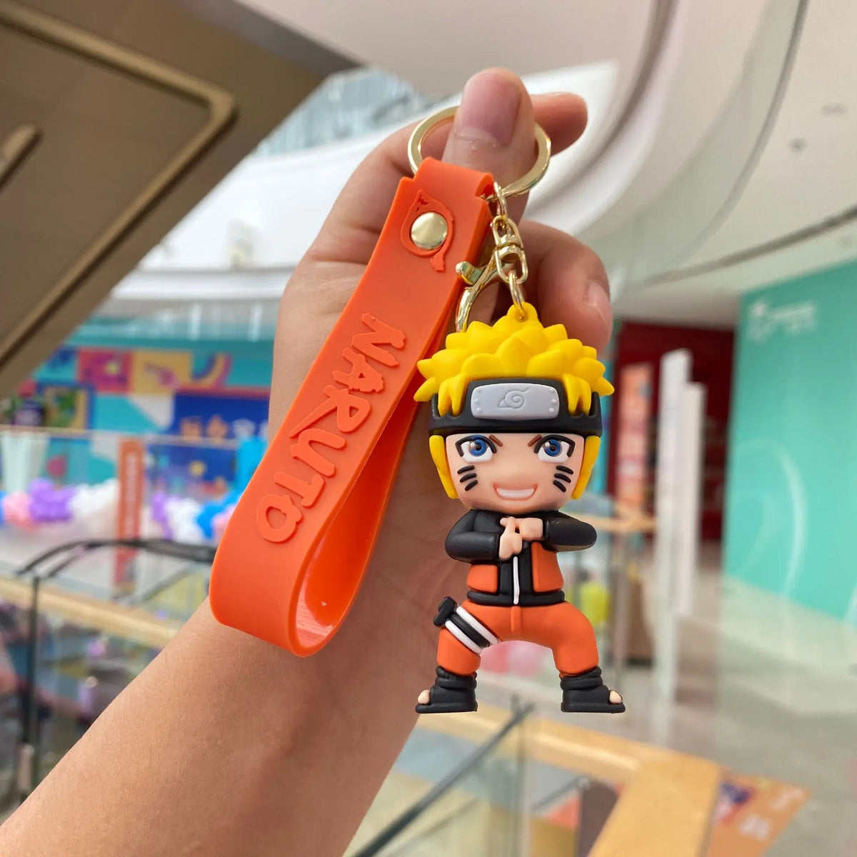 Naruto Silica Gel Anime Keychain (Sasuke, Itachi, Kakashi)