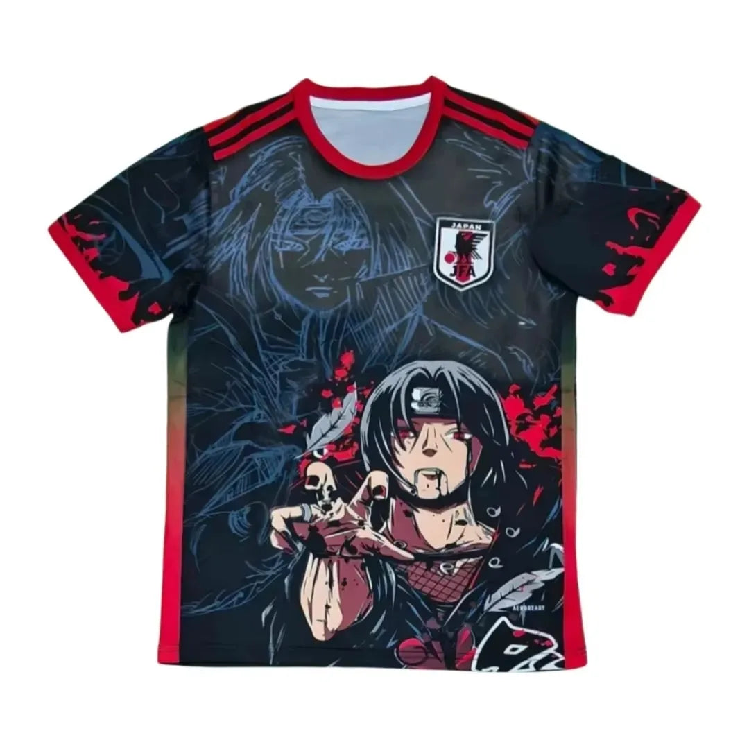 Naruto Itachi Uchiha Anime Soccer Jersey For Kids & Teens