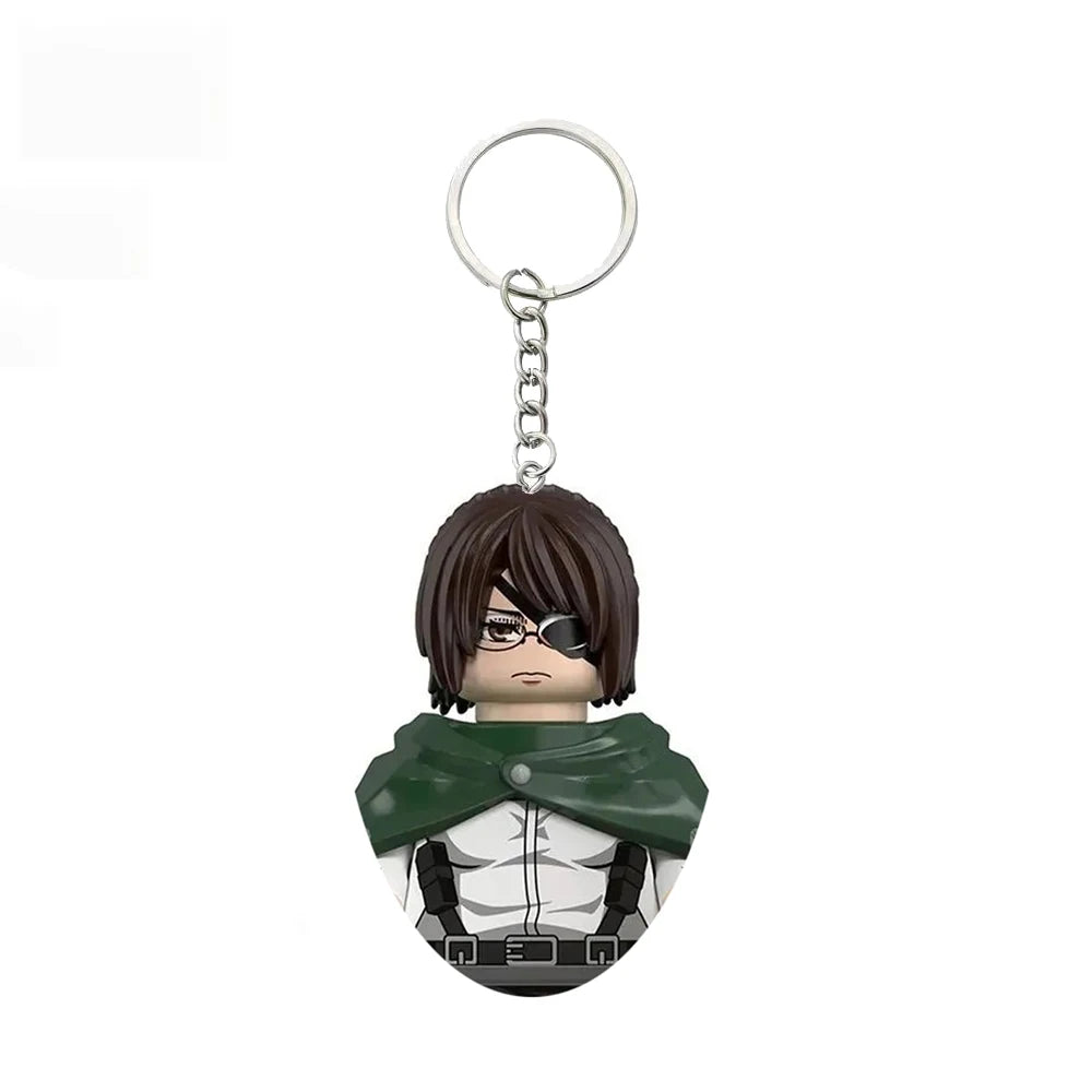 Attack on Titan Minifigure Keychain