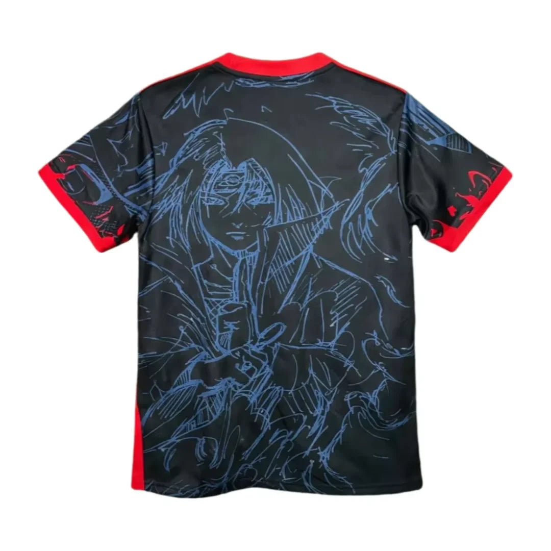 Naruto Itachi Uchiha Anime Soccer Jersey For Kids & Teens