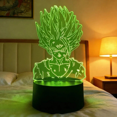 3D Anime Fighter LED Light