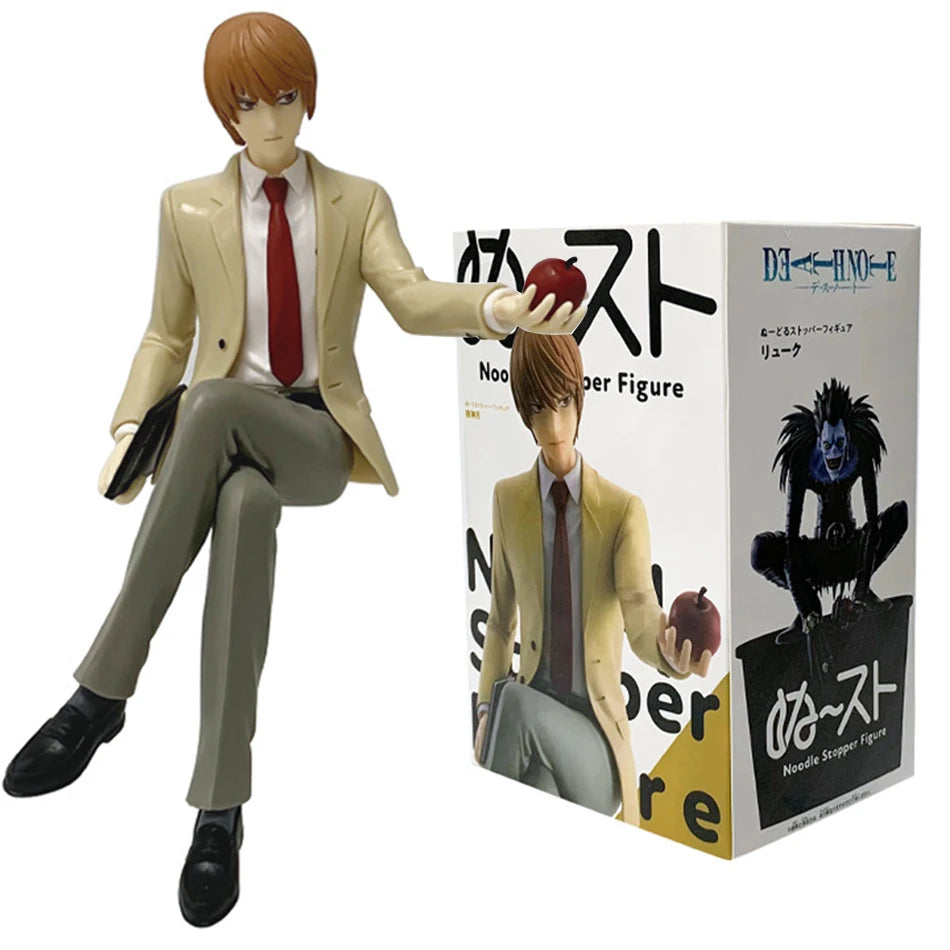Death Note Noodle Stopper Figures (L Lawliet, Ryuk, Light Yagami)