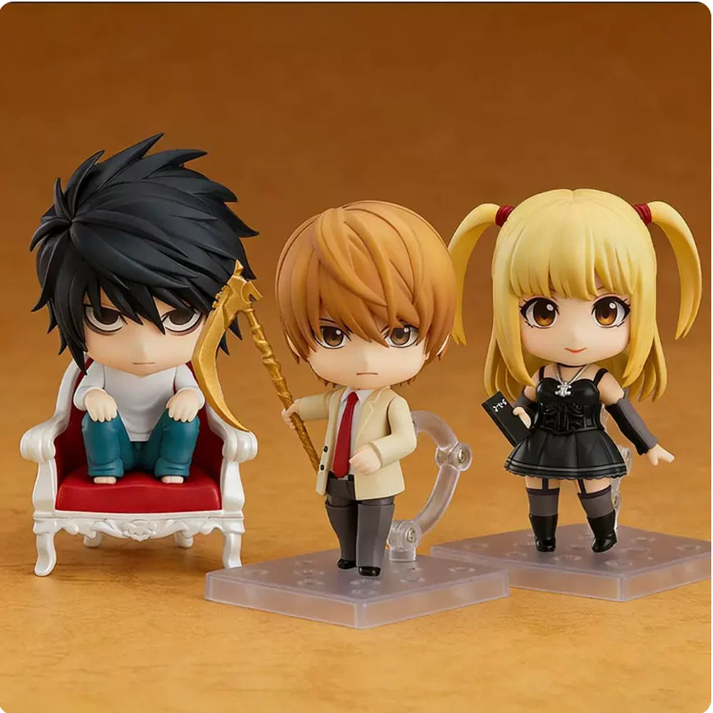 Death Note Q-Version Chibi Figures (Light, L, Misa)