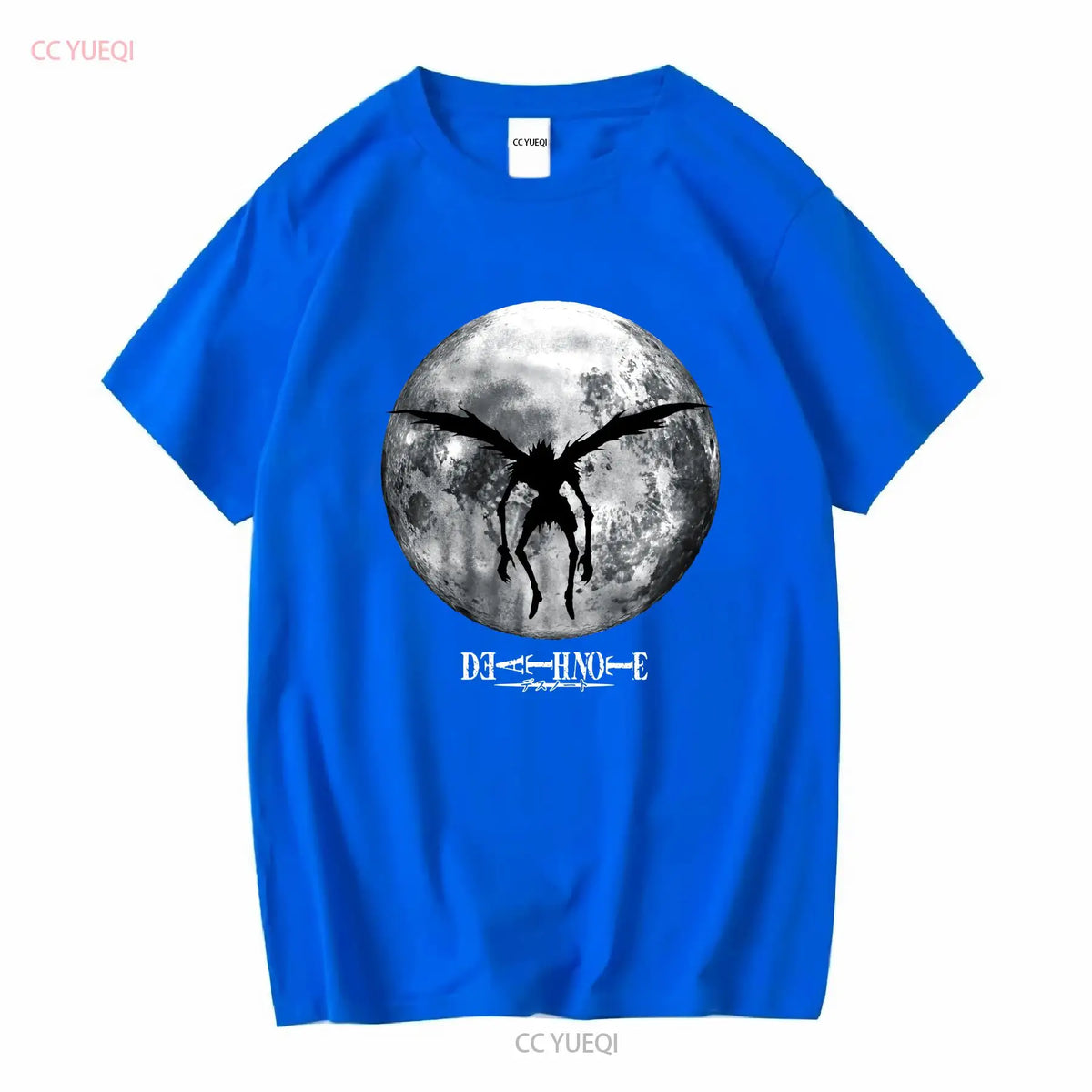 Death Note Ryuk Winged Moon Vintage Washed Cotton Tee