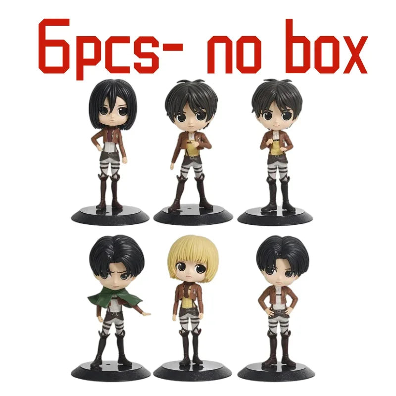 Attack on Titan Blind Box Mini Figure Set (6 Pieces)