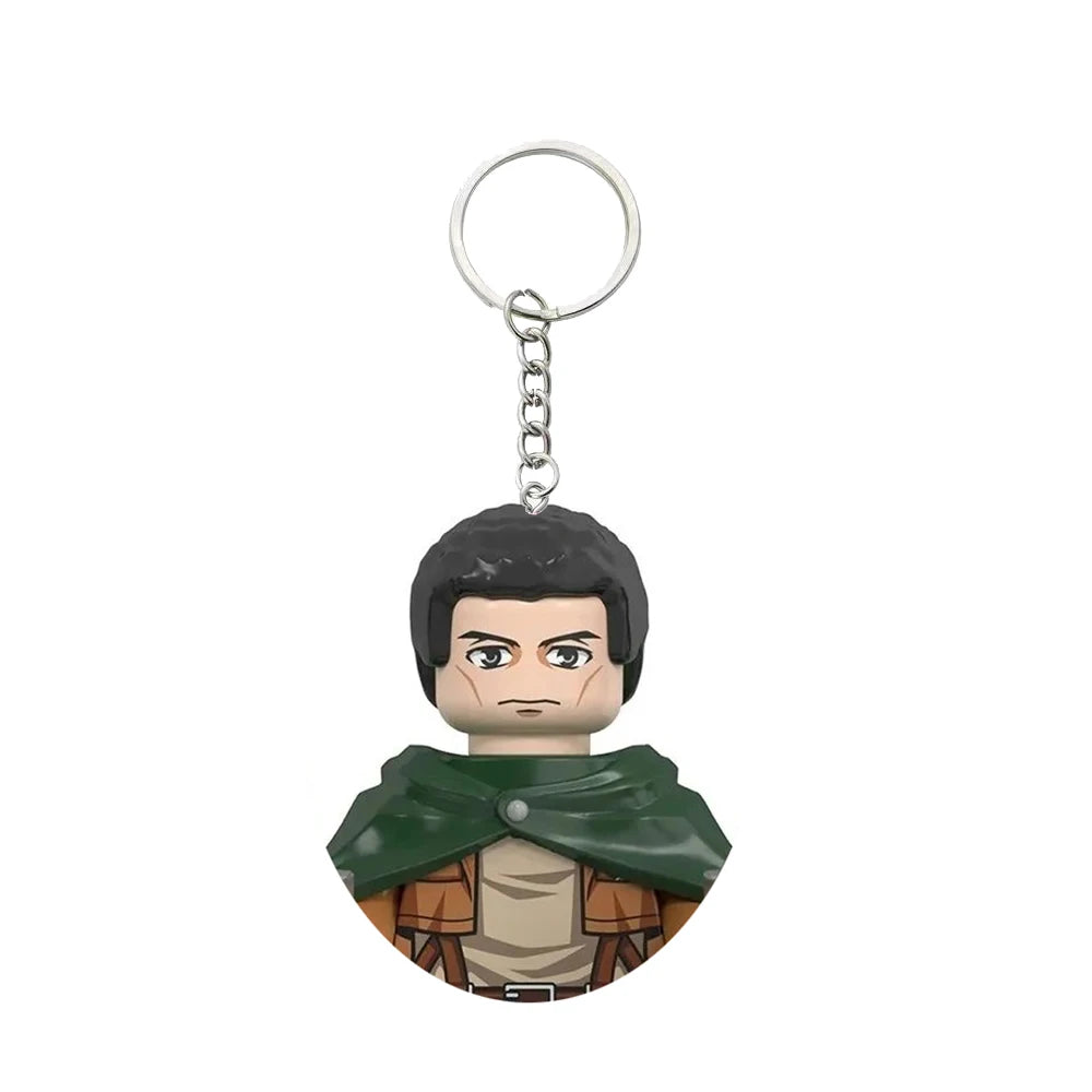 Attack on Titan Minifigure Keychain