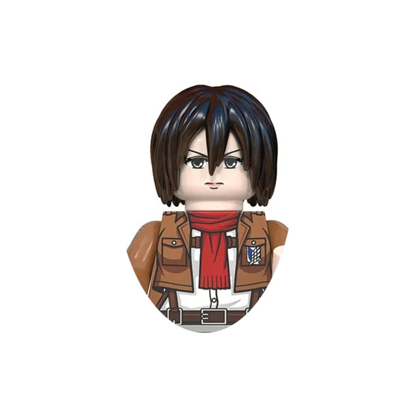 Attack on Titan Minifigure Keychain