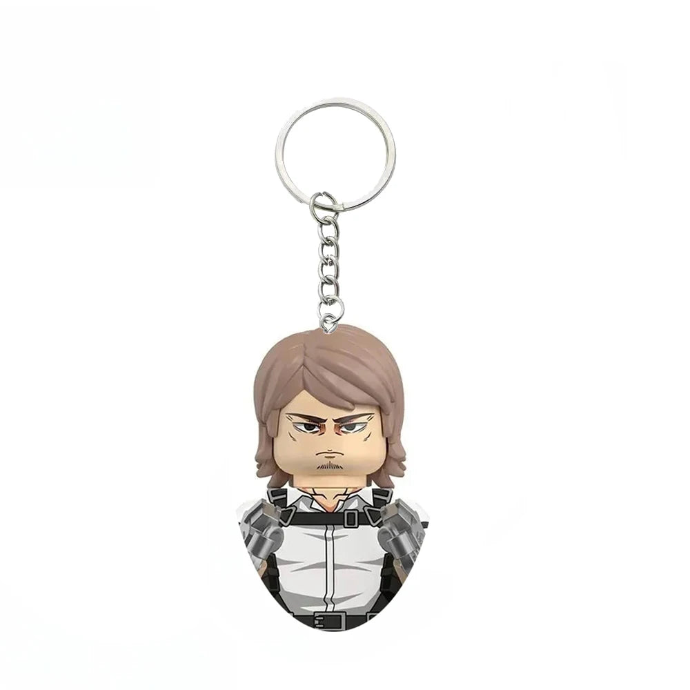 Attack on Titan Minifigure Keychain