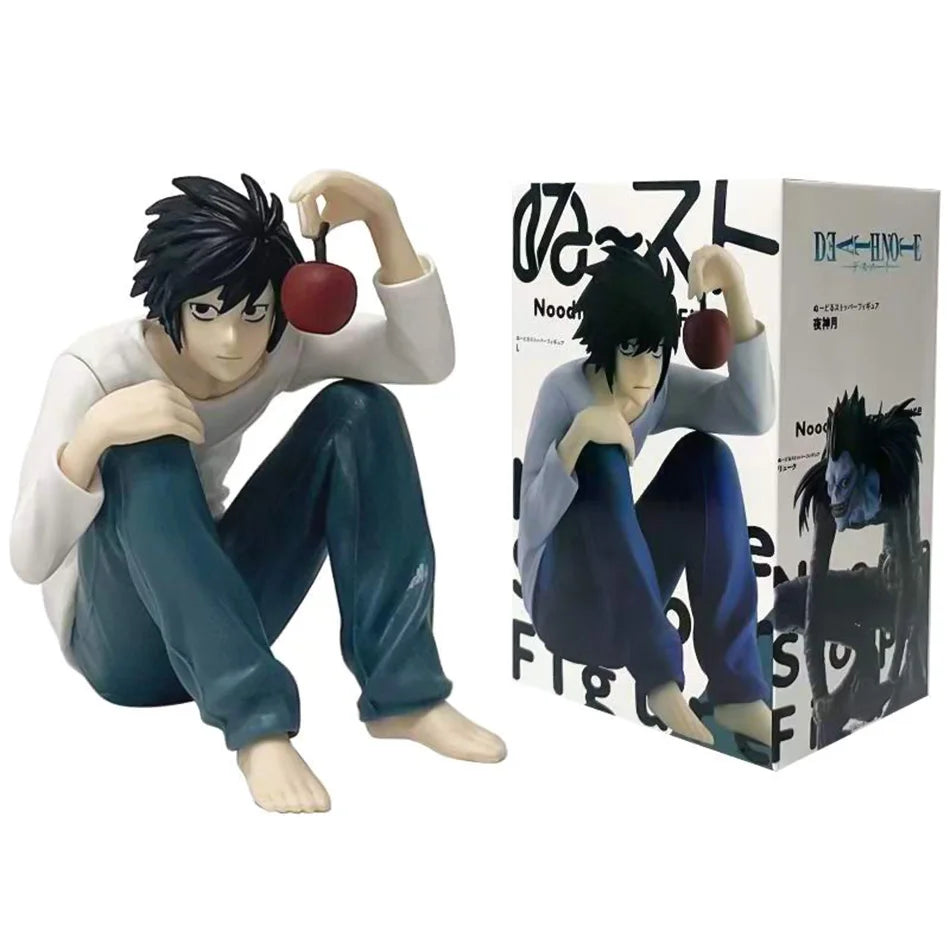 Death Note L Lawliet Sitting Pose Figure with Apple (Color Box)
