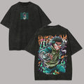Rock Lee Hidden Lotus Vintage Washed Graphic Tee