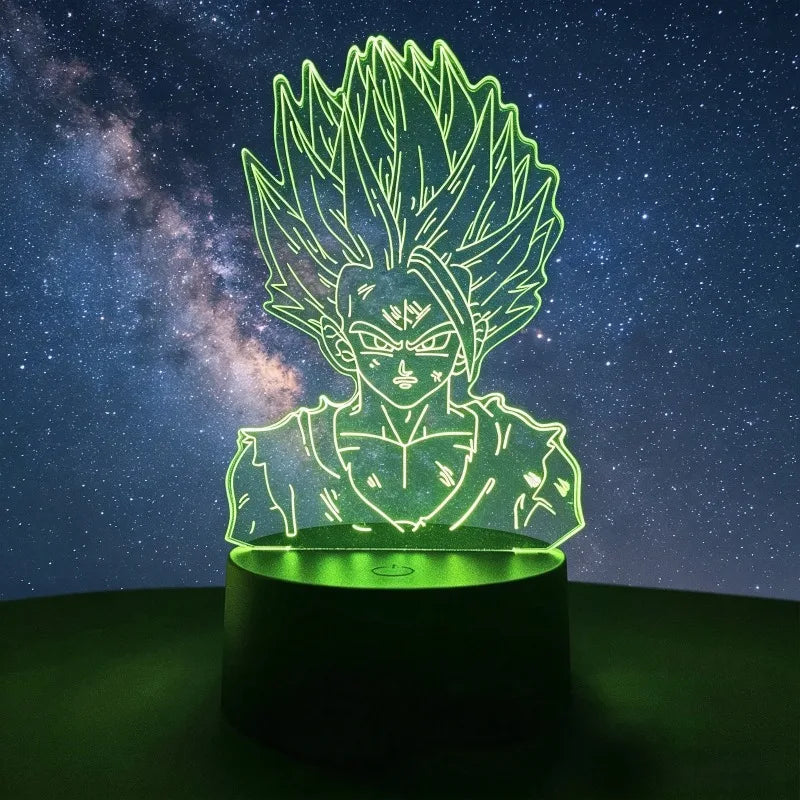 3D Anime Fighter LED Light