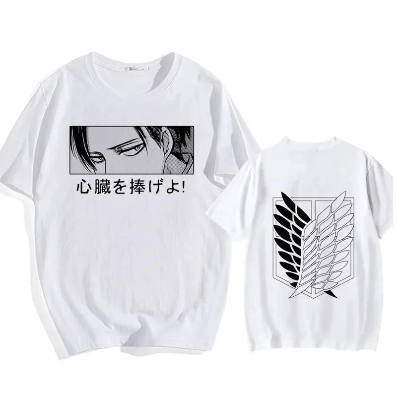 Attack on Titan Eren Yeager Streetwear Cotton Tee
