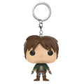 Attack on Titan Captain Levi & Eren Keychain Pendant