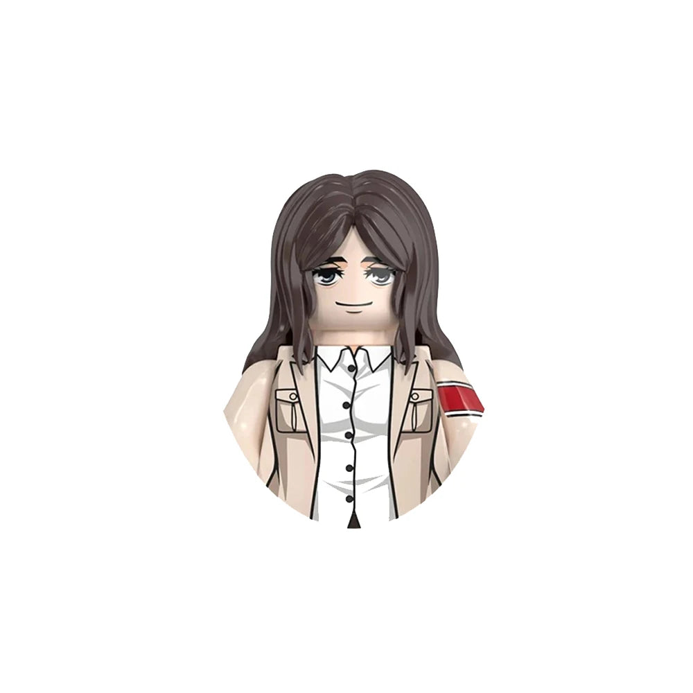 Attack on Titan Minifigure Keychain