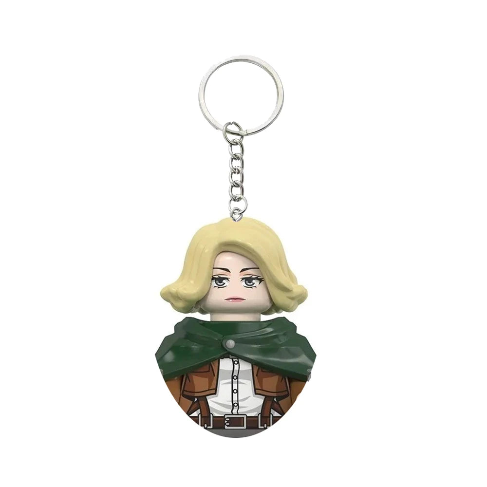 Attack on Titan Minifigure Keychain