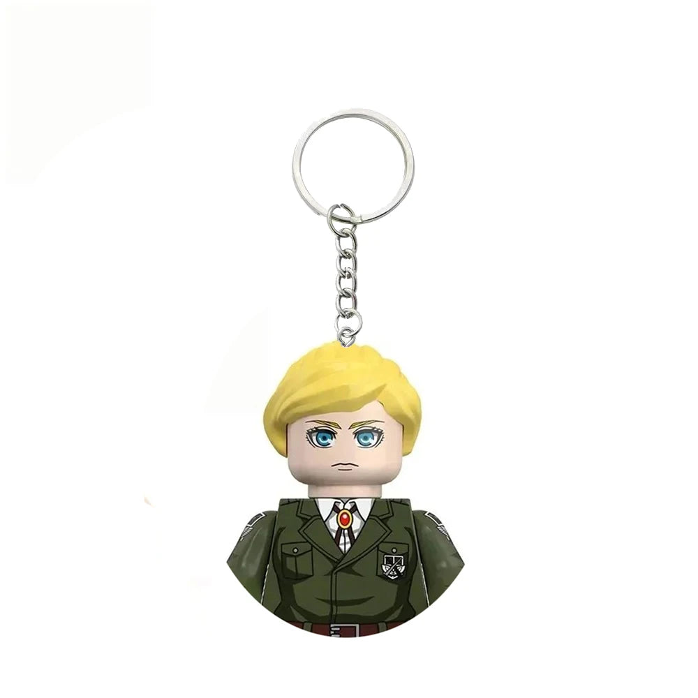 Attack on Titan Minifigure Keychain