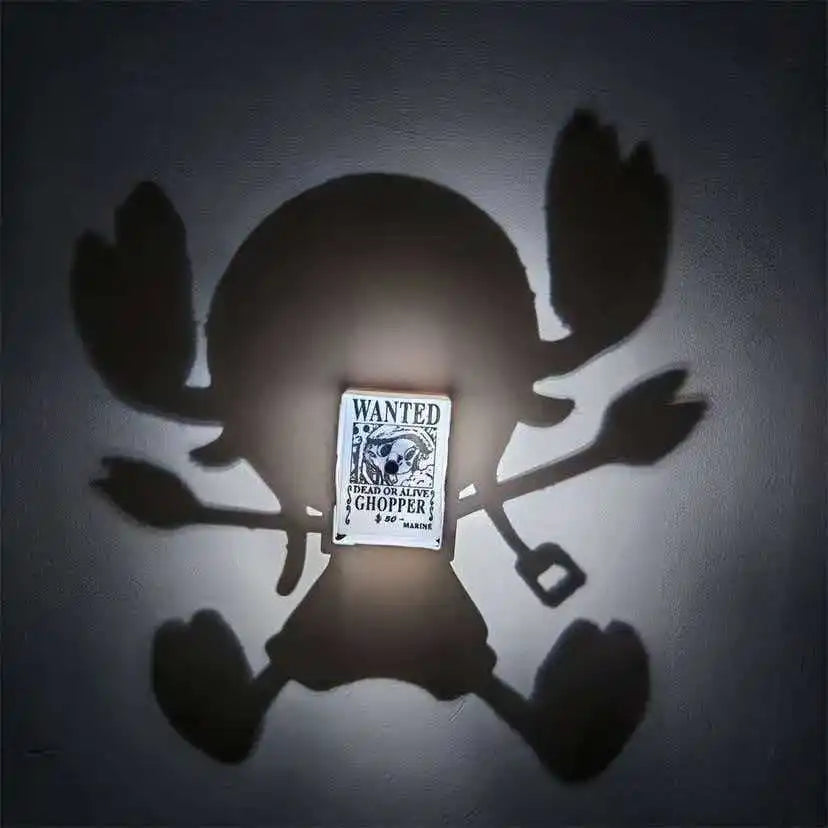 One Piece Shadow Projection Lamp