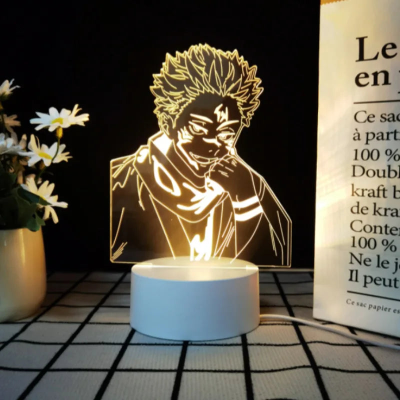 3D Anime Jujutsu Kaisen LED Lamp