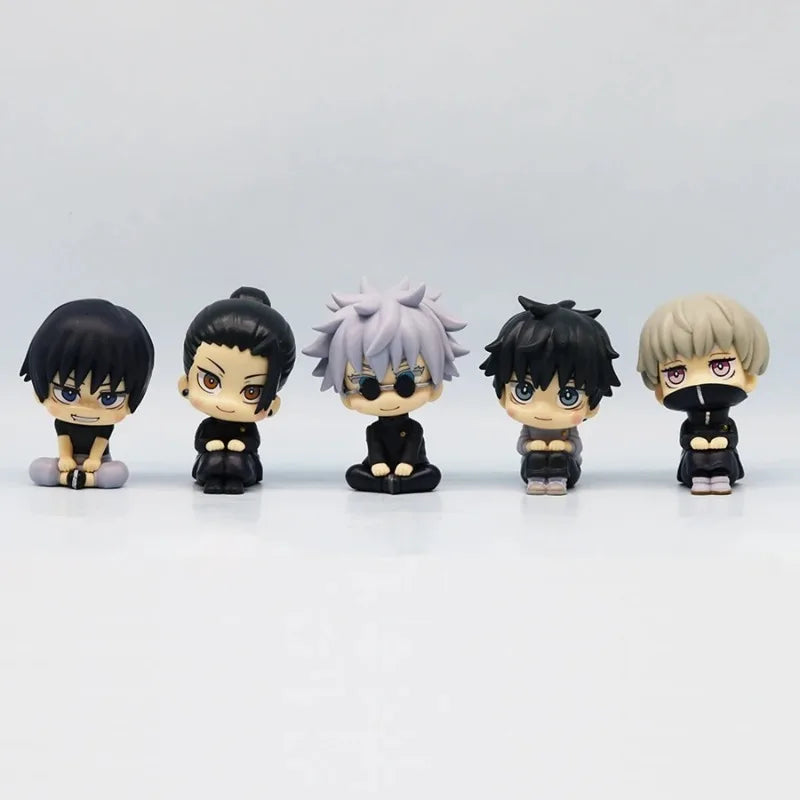 Jujutsu Kaisen Look Up Q-Version Chibi Figures (Gojo, Geto, Toji, Yuta)