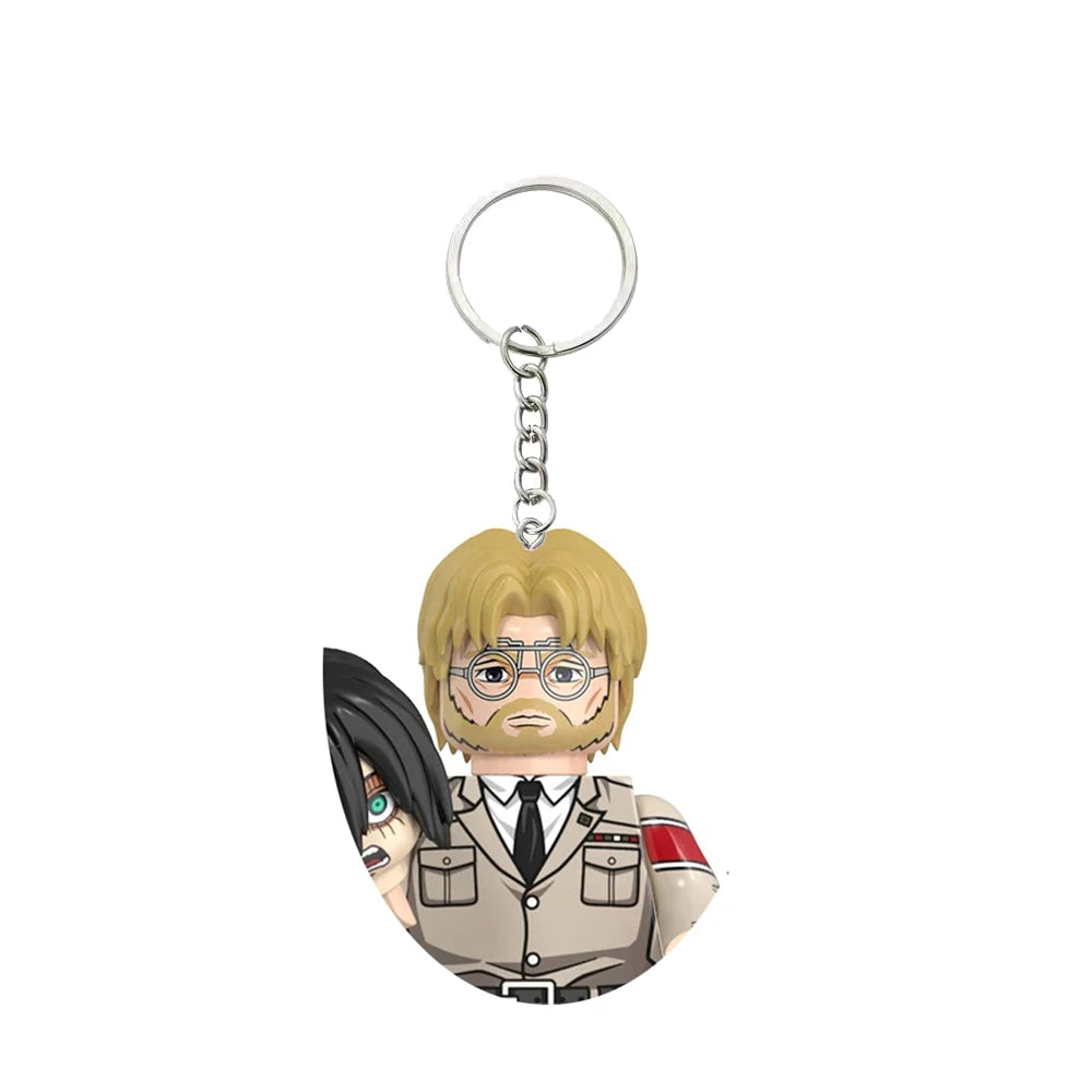 Attack on Titan Minifigure Keychain