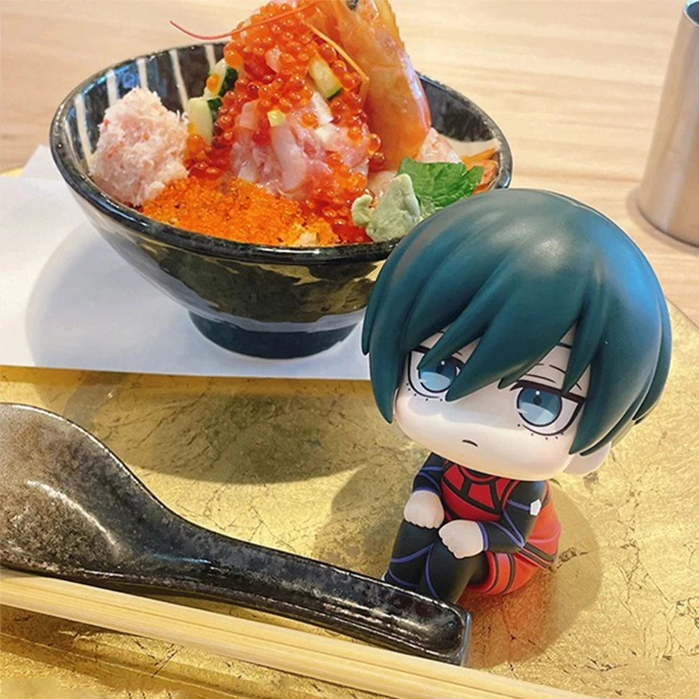 Blue Lock Striker Figures (Itoshi Sae, Mikage Reo, Rin Itoshi)