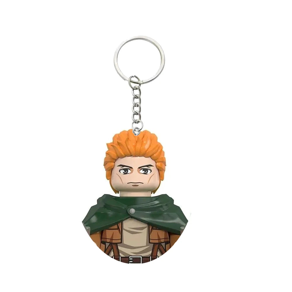 Attack on Titan Minifigure Keychain