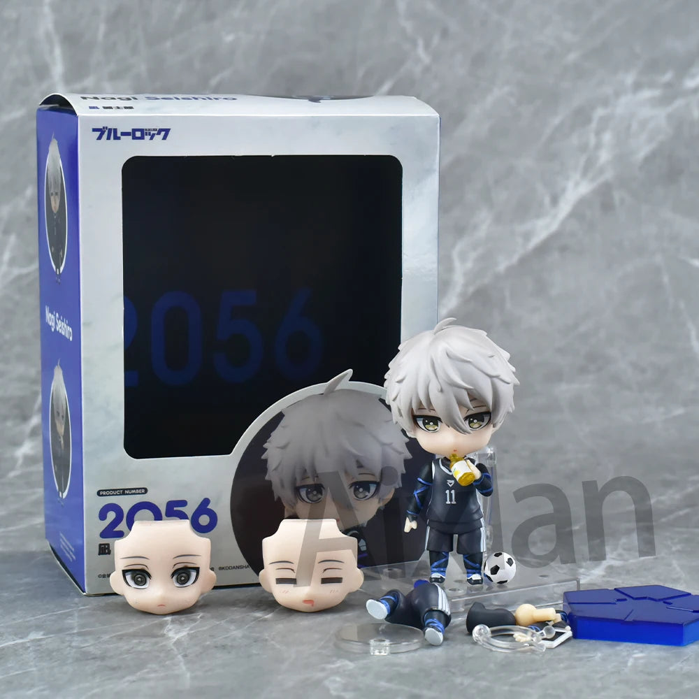 Blue Lock Chibi Figures (Isagi Yoichi, Rin Itoshi, Mikage Reo)