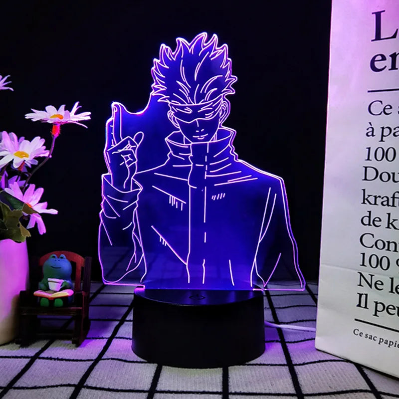 3D Anime Jujutsu Kaisen LED Lamp