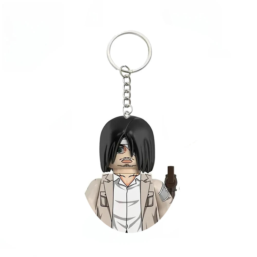 Attack on Titan Minifigure Keychain