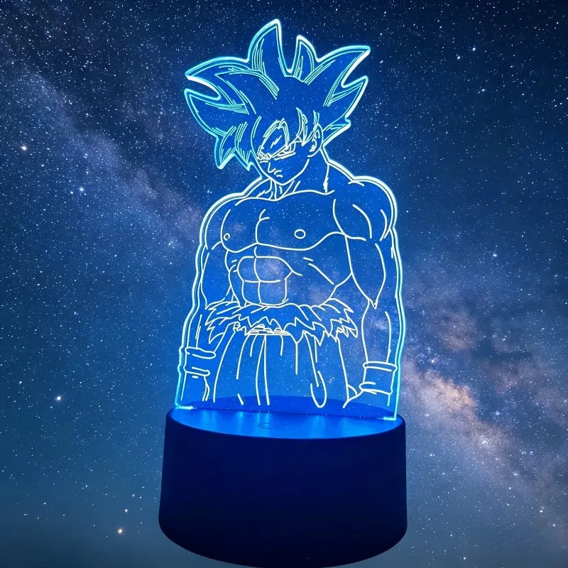 3D Anime Fighter LED Light