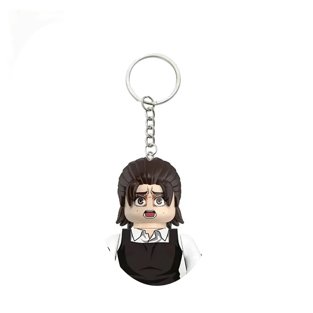 Attack on Titan Minifigure Keychain