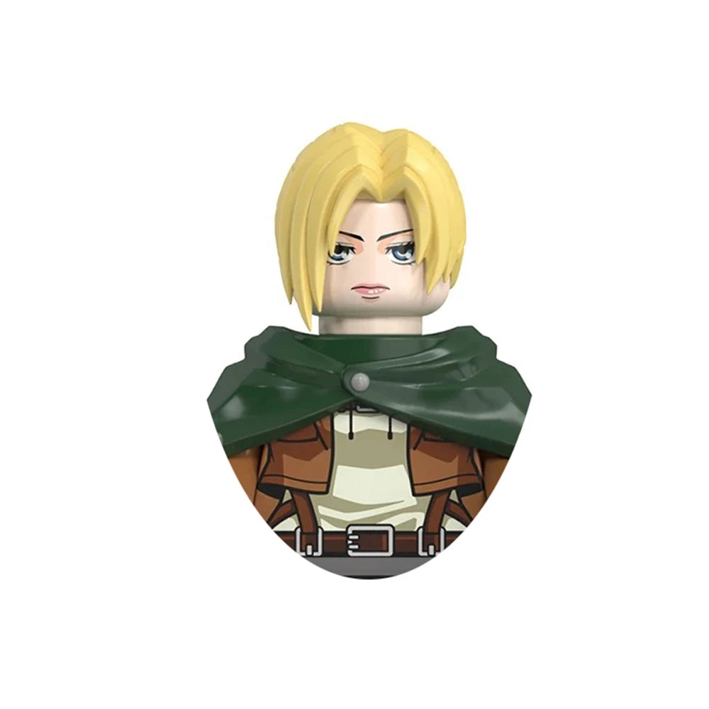 Attack on Titan Minifigure Keychain
