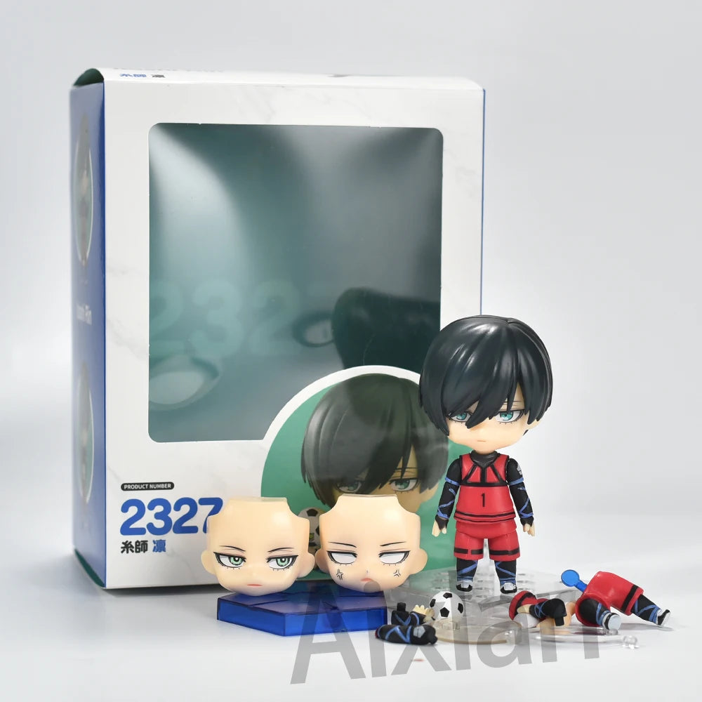 Blue Lock Chibi Figures (Isagi Yoichi, Rin Itoshi, Mikage Reo)