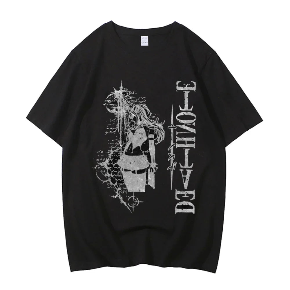 Death Note L Lawliet Vintage Washed Cotton Graphic Tee